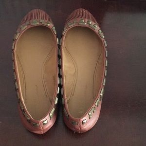 Size 9.5 brown flats by Kelsi Dagger style ESTE